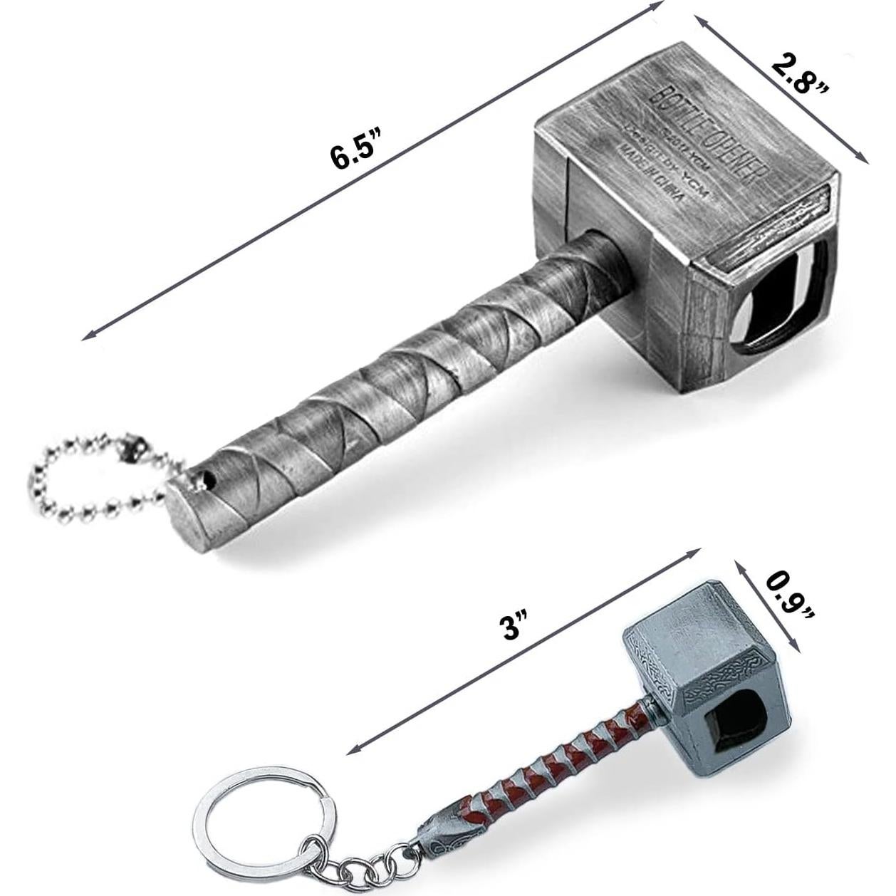 Abridor de Botellas Magnético Nidavellir - 2 Paquetes, Plateado
