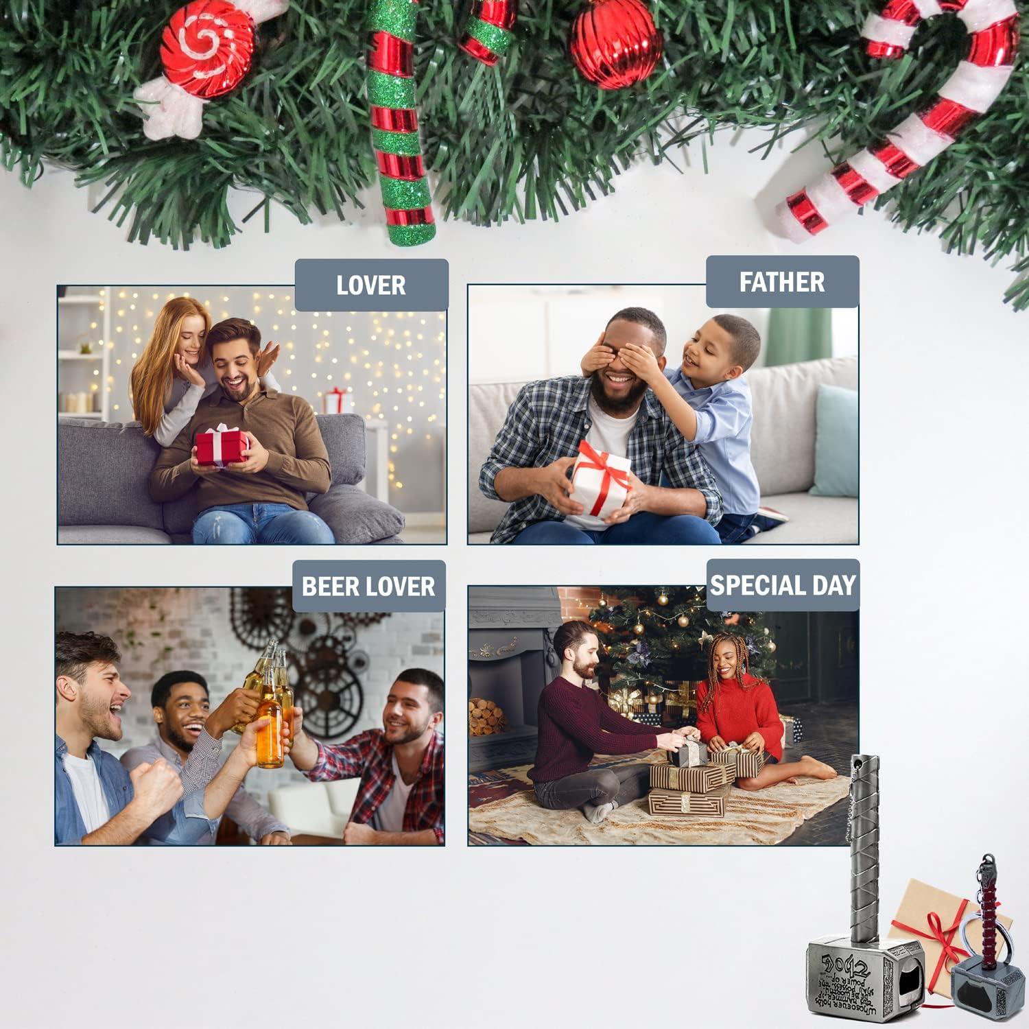 Abridor de Botellas Magnético Nidavellir - 2 Paquetes, Plateado