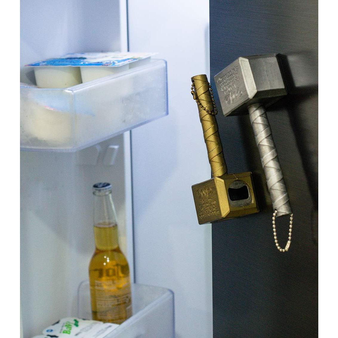 Abridor de Botellas Magnético Nidavellir - 2 Paquetes, Plateado