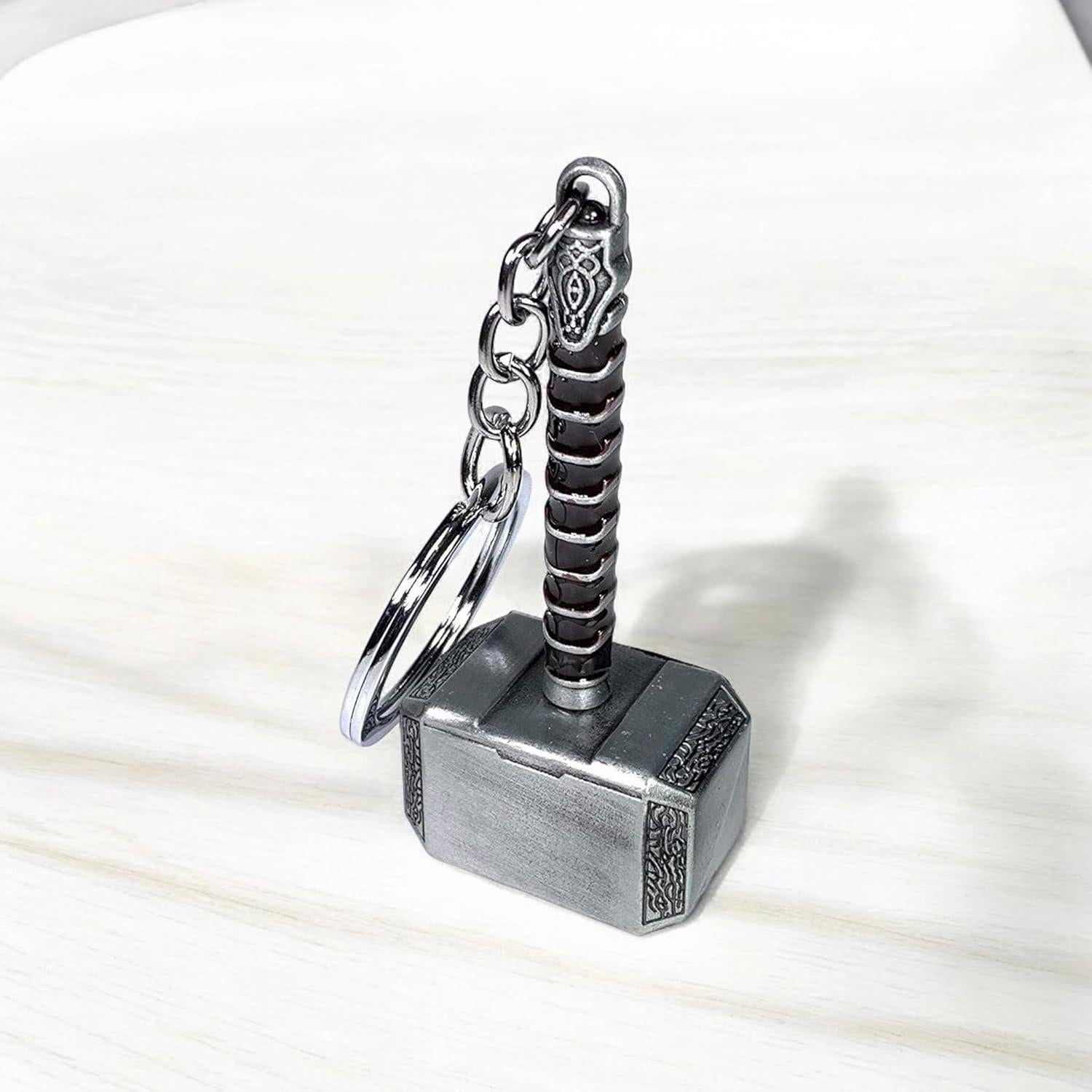 Llavero de Martillo Thor Marvel USChoice - Metal Duradero