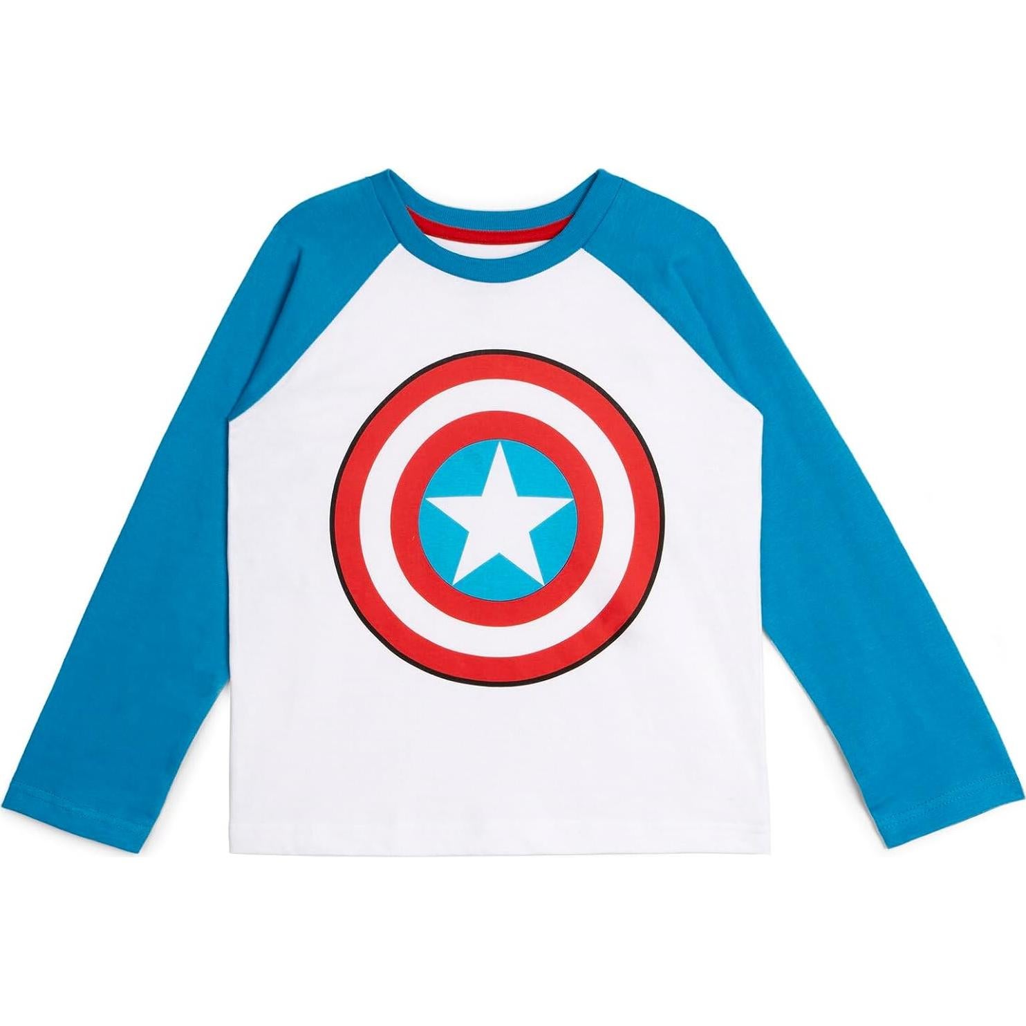 Camisetas de Manga Larga Marvel Avengers para Niños 3T