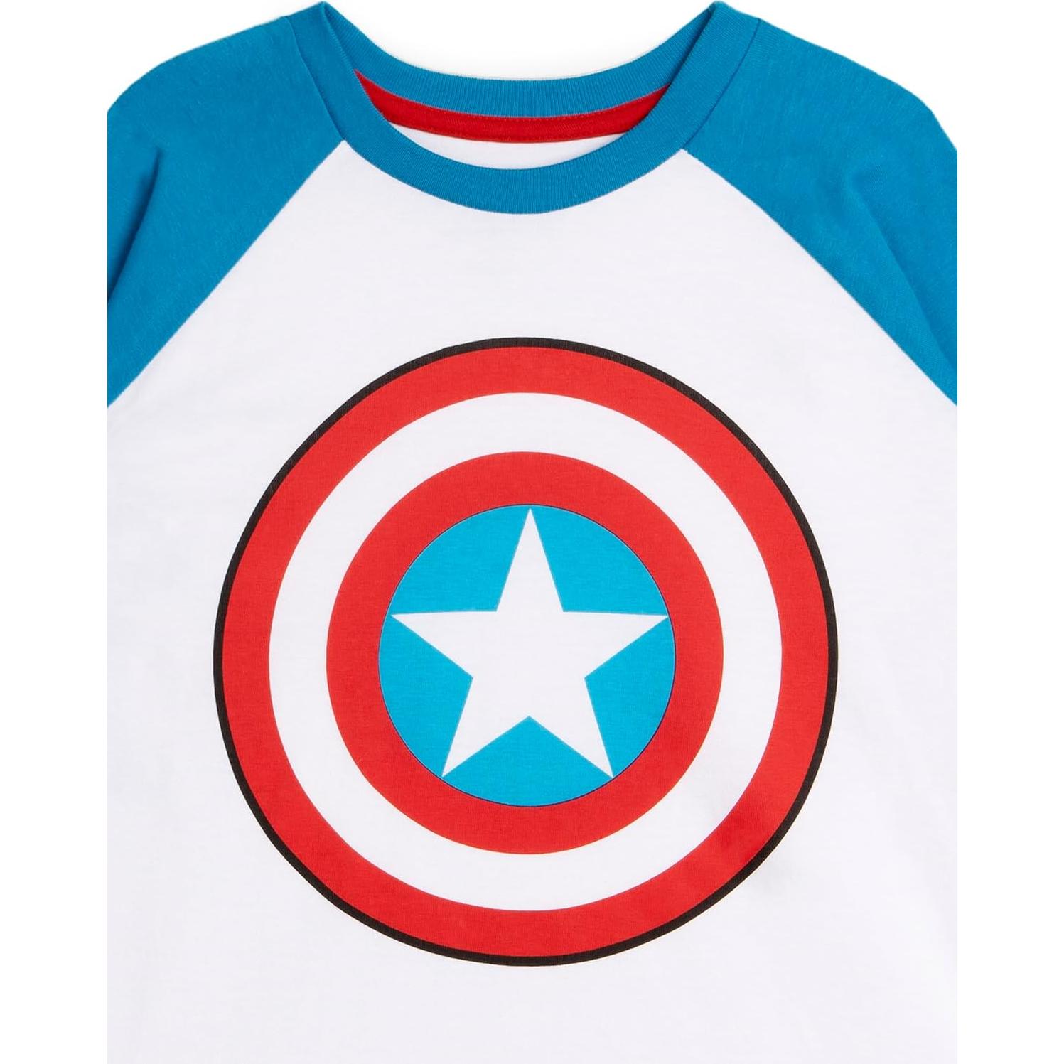 Camisetas de Manga Larga Marvel Avengers para Niños 3T