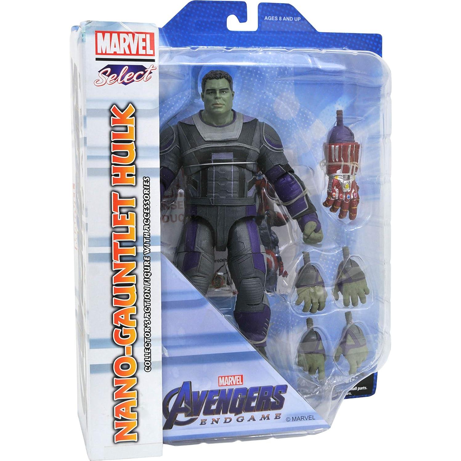 Figura de Acción Hulk Marvel Select 23 cm 16 Puntos Articulación