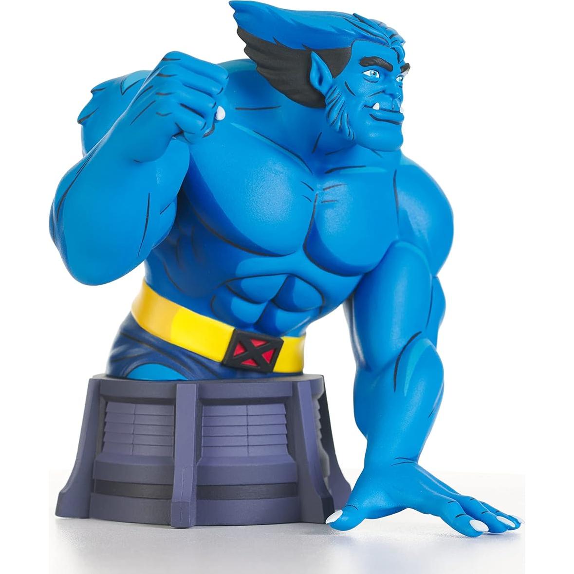 Bust de Bestia Marvel Animado X-Men 15.24 cm Edición Limitada