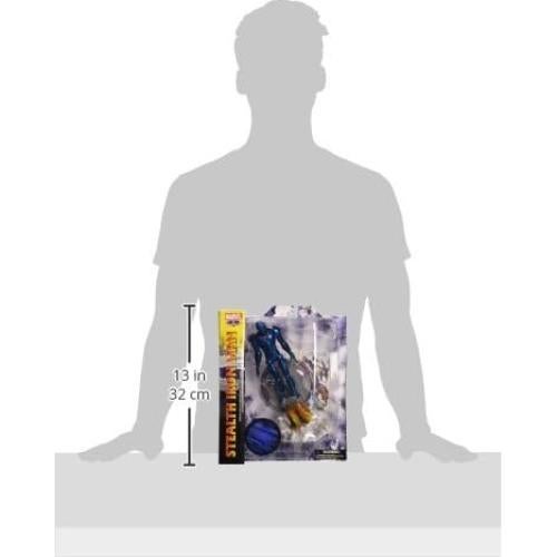 Figura de acción Iron Man sigiloso Diamond Select 17.78 cm