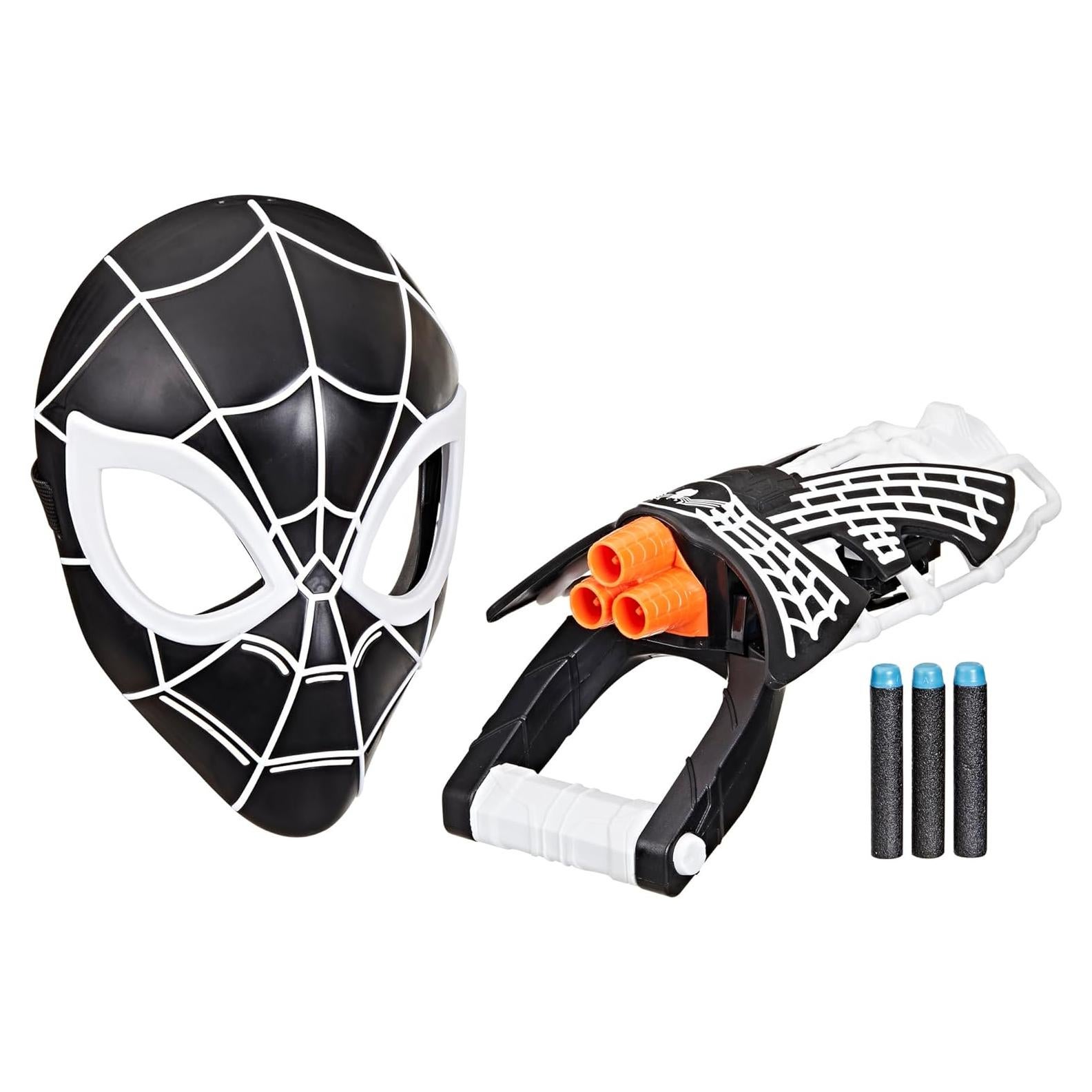 Juguete de Rol Spider-Man Symbiote Hasbro con Máscara y Blaster