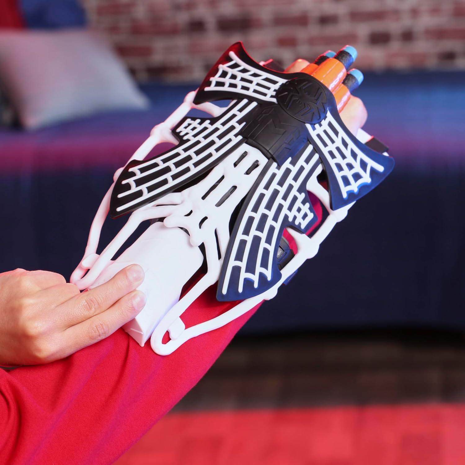 Juguete de Rol Spider-Man Symbiote Hasbro con Máscara y Blaster