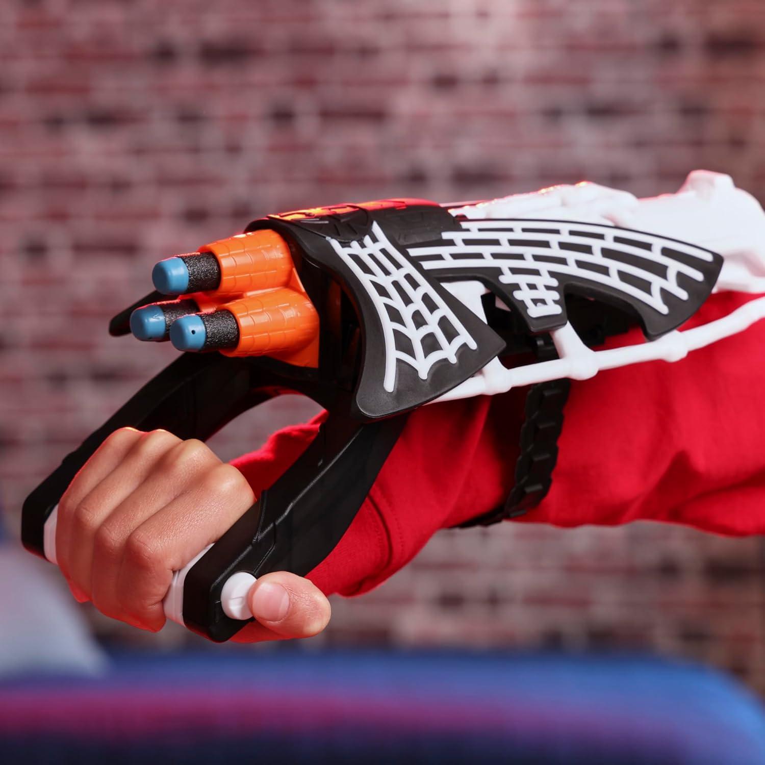 Juguete de Rol Spider-Man Symbiote Hasbro con Máscara y Blaster