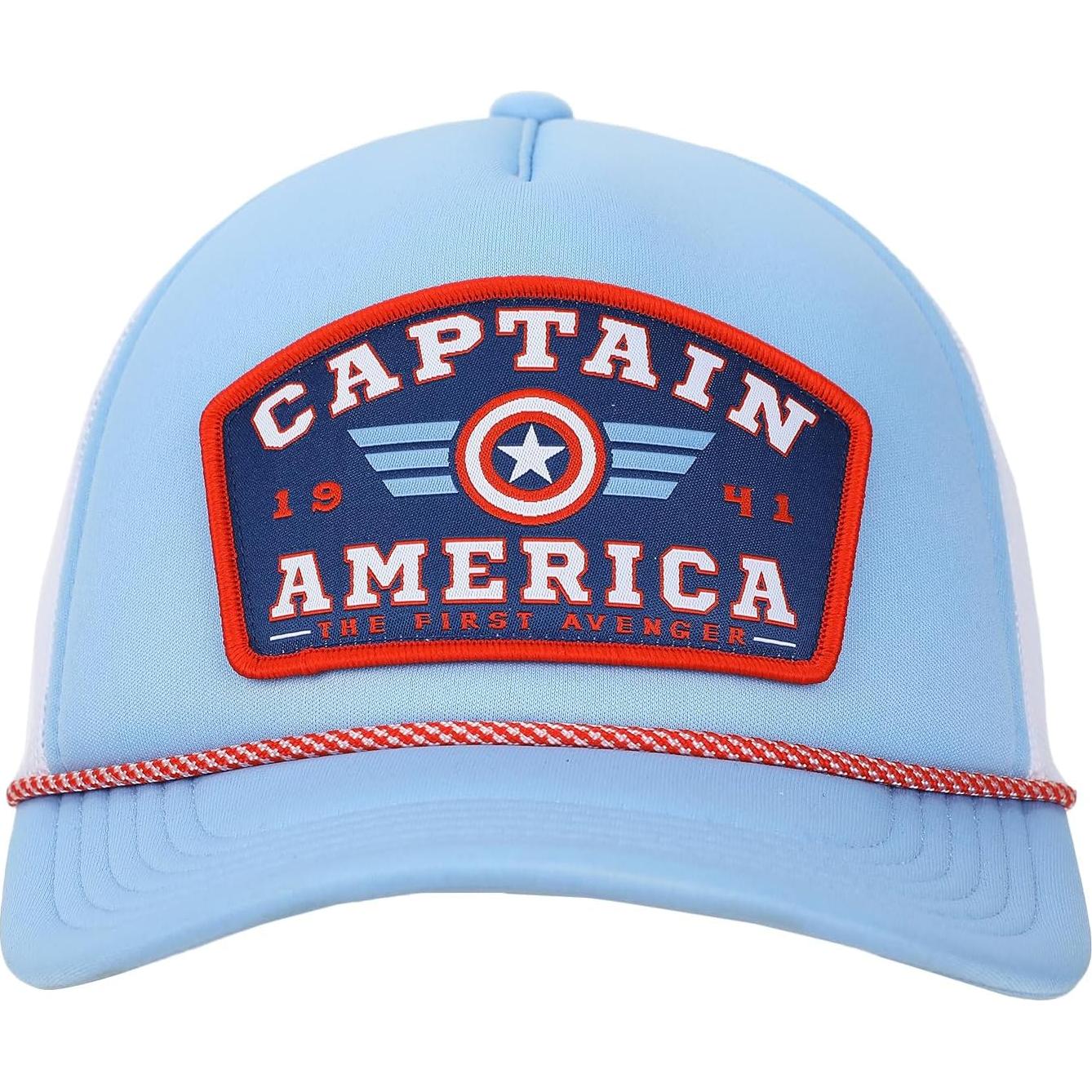 Gorra Trucker Azul Capitán América Marvel Unisex