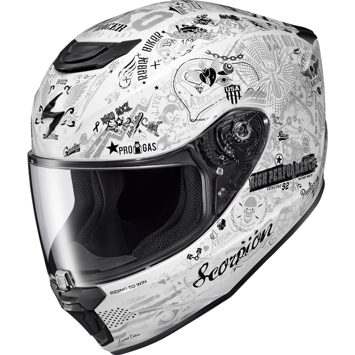 Casco Integral ScorpionEXO R420 X-Grande para Motocicleta