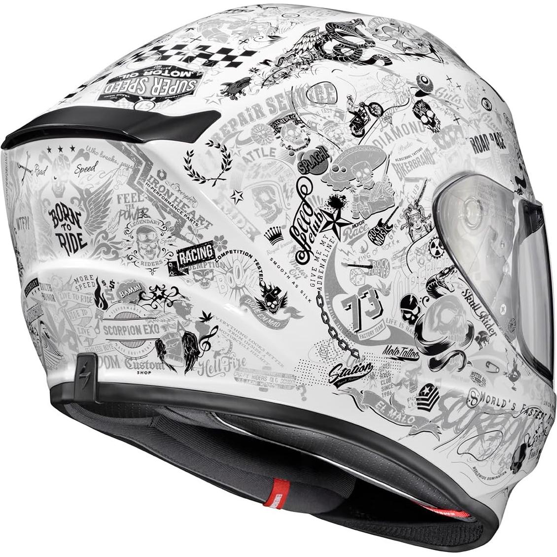 Casco Integral ScorpionEXO R420 X-Grande para Motocicleta