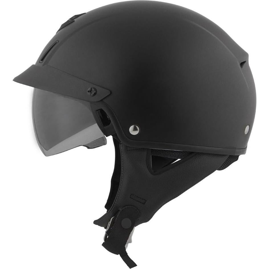 Casco ScorpionEXO EXO-C110 Unisex Adulto Negro Mate