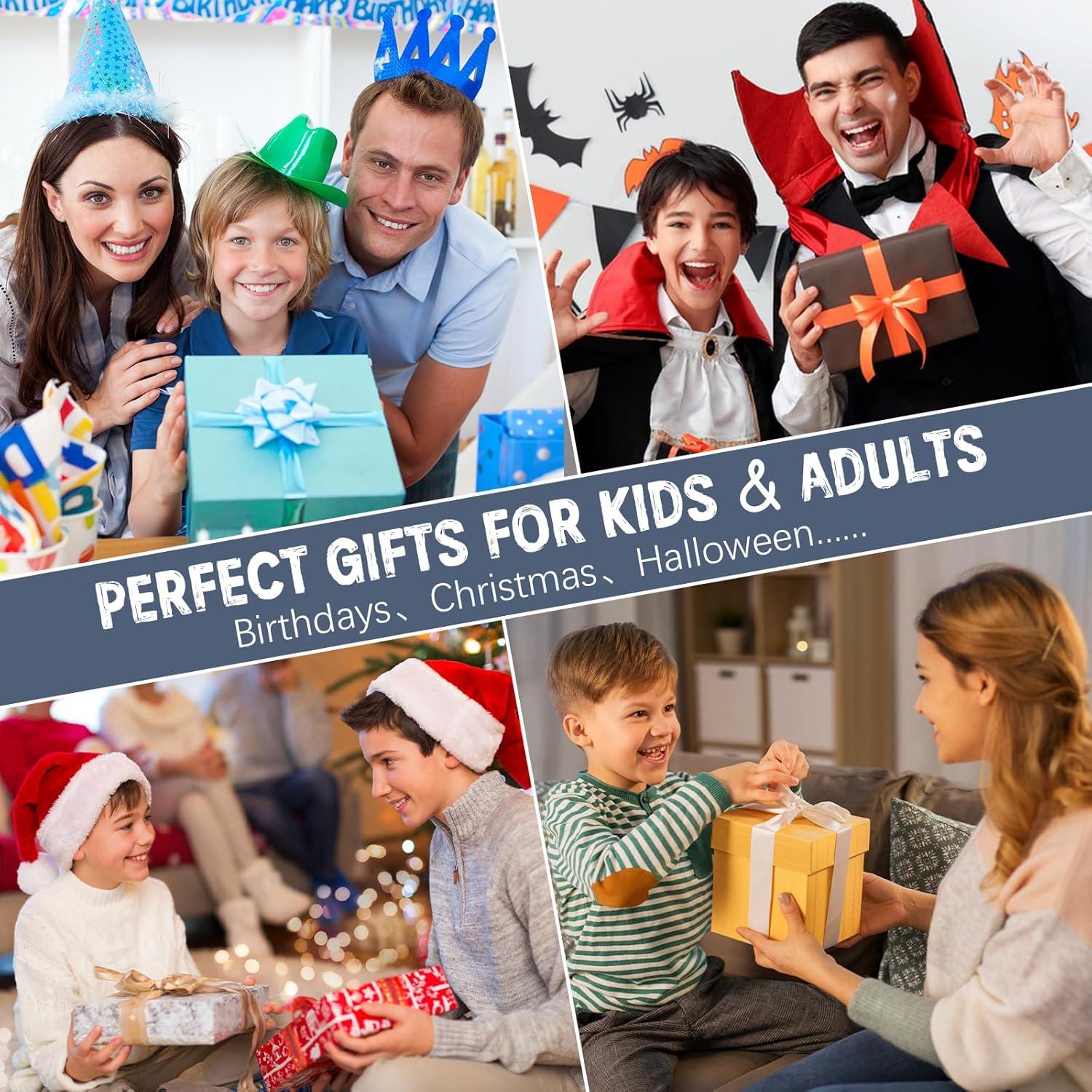 Revolver Juguete Witcrety con 100 Balas Blandas y 18 Cartuchos