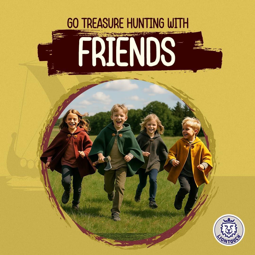 Conjunto de Monedas Vikingas Liontouch - 12 Piezas de Metal