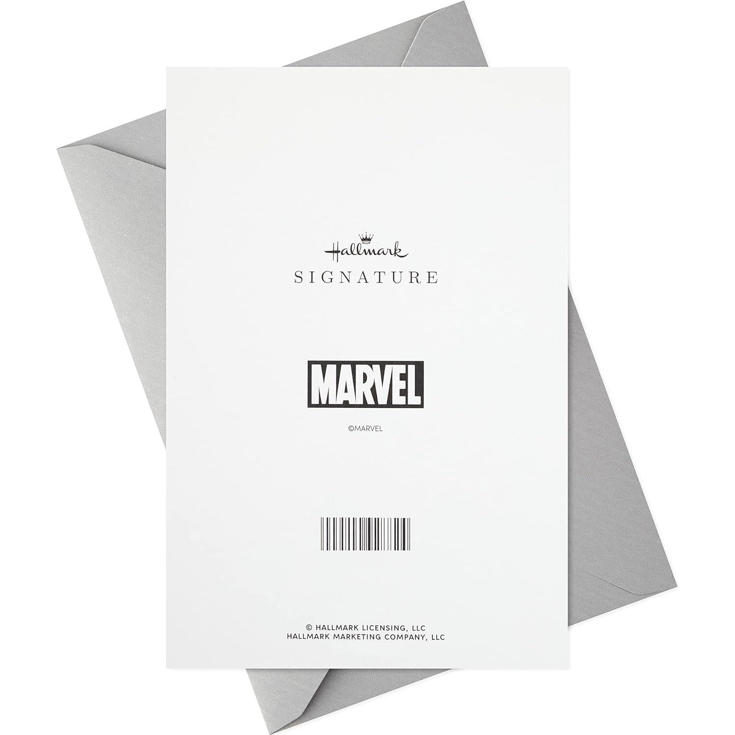 Tarjeta del Día del Padre Hallmark Signature Capitán América