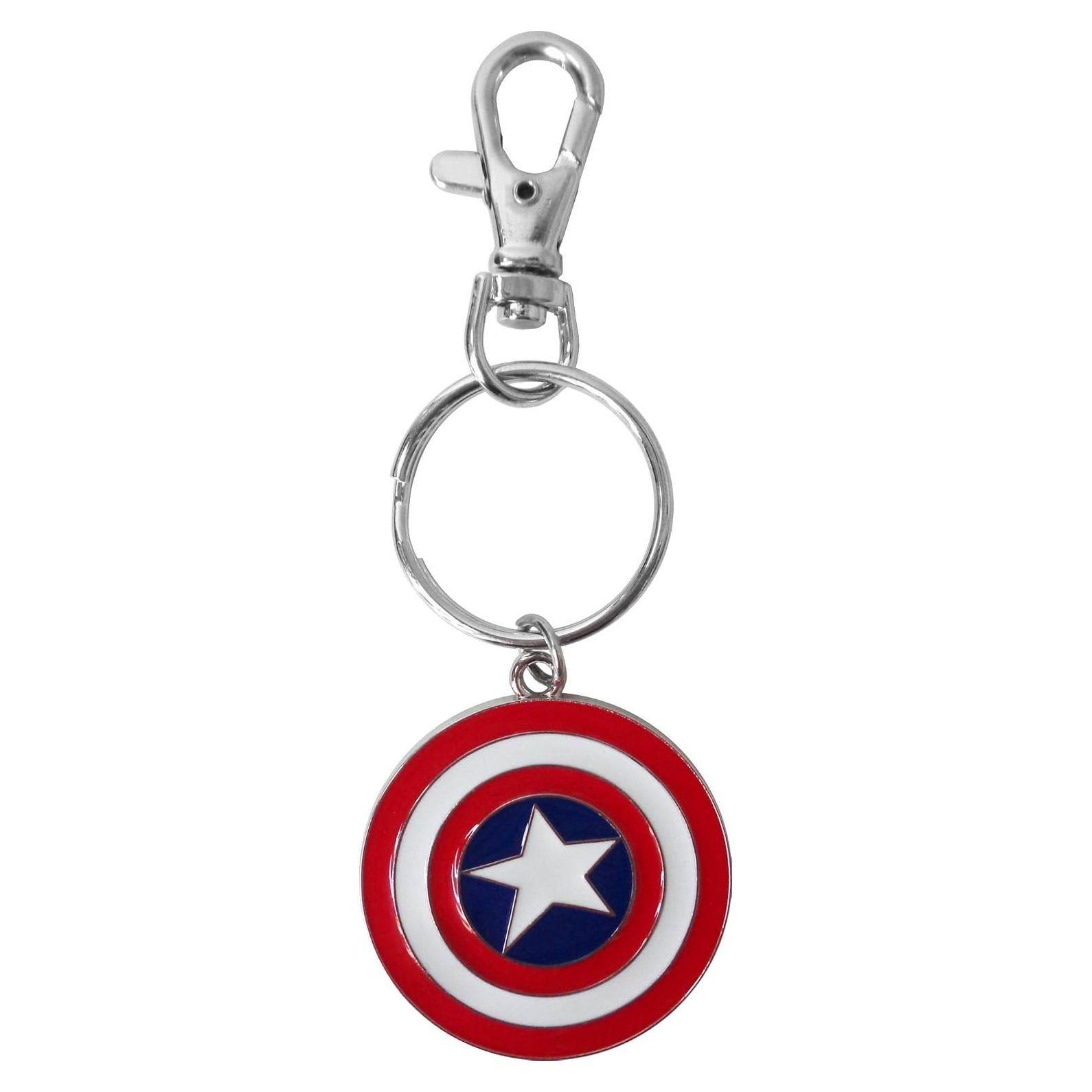 Llavero Escudo Capitán América de Metal 4.13 cm