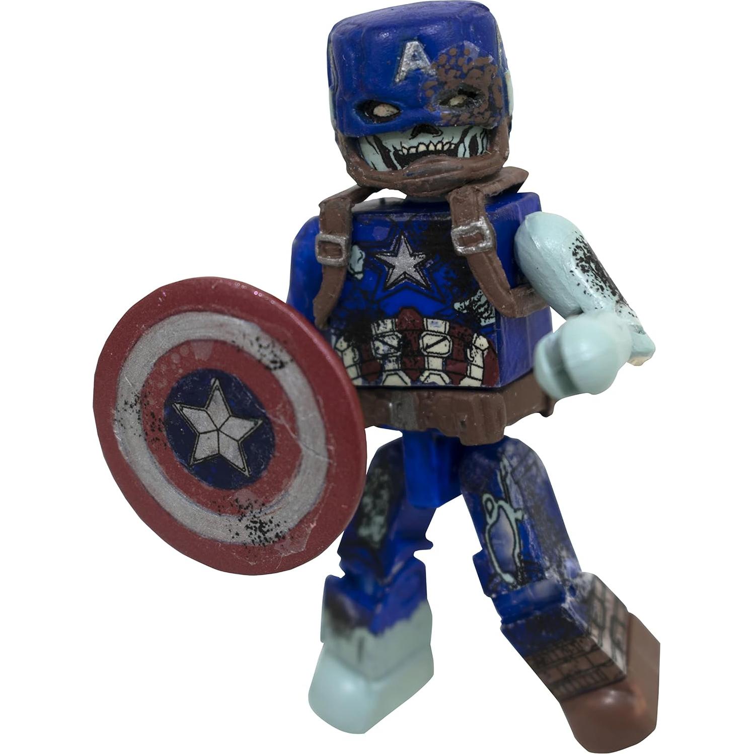 Conjunto de figuras Marvel Zombie Minimates 40 Aniversario