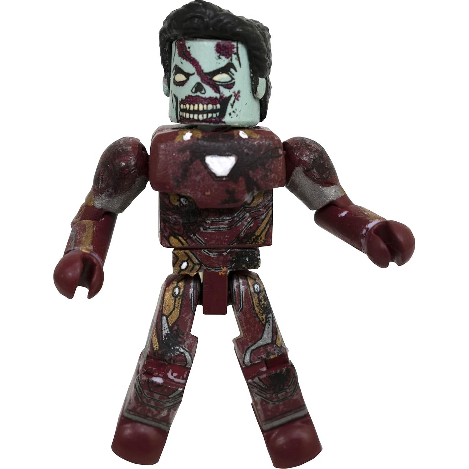Conjunto de figuras Marvel Zombie Minimates 40 Aniversario