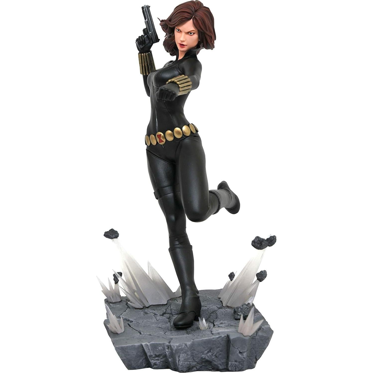 Estatua de resina Black Widow Diamond Select 28 cm