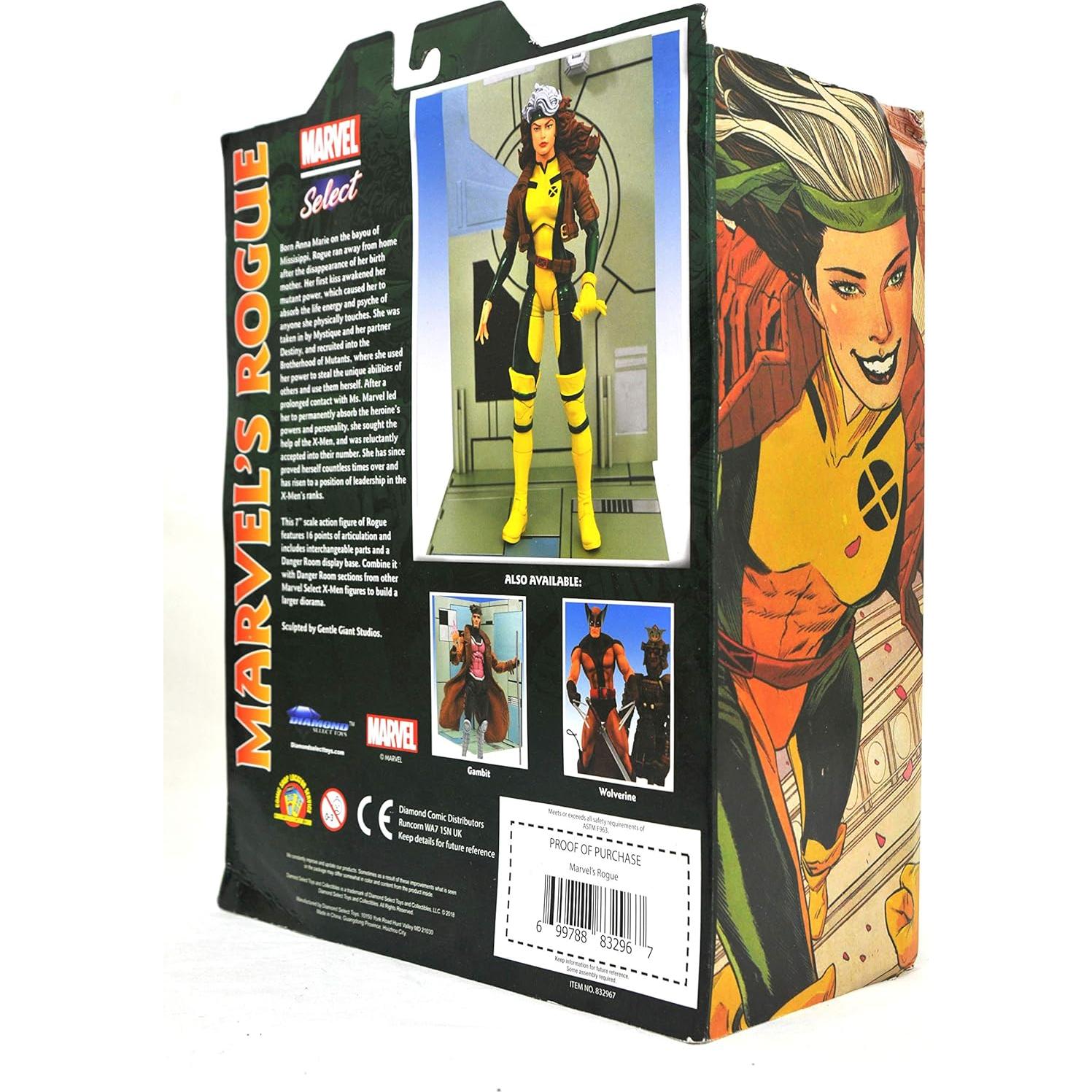 Figura de acción Rogue Marvel Select Diamond Select Toys