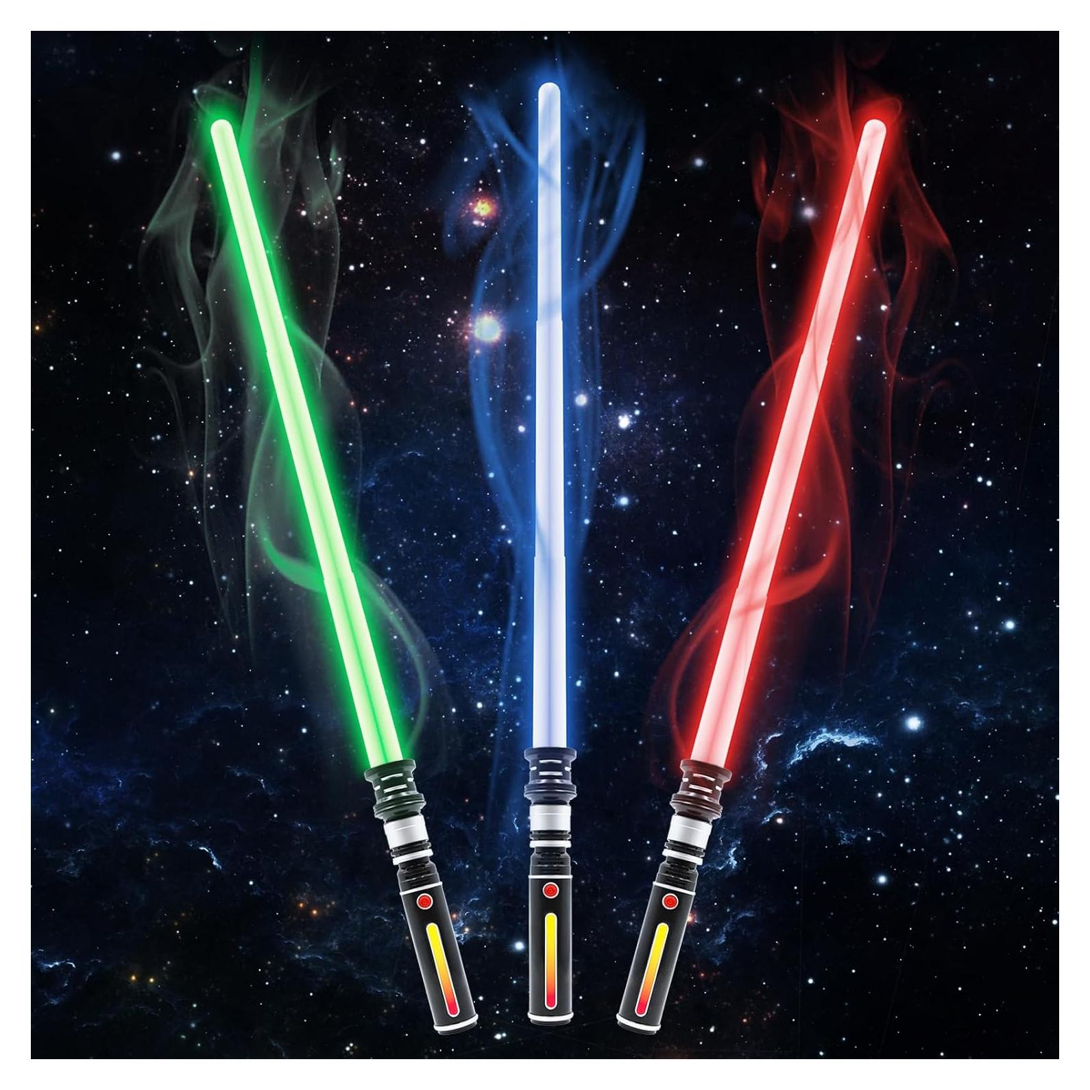 3 Sables de Luz con Sonido FX SAIYUE para Niños 43-84 cm