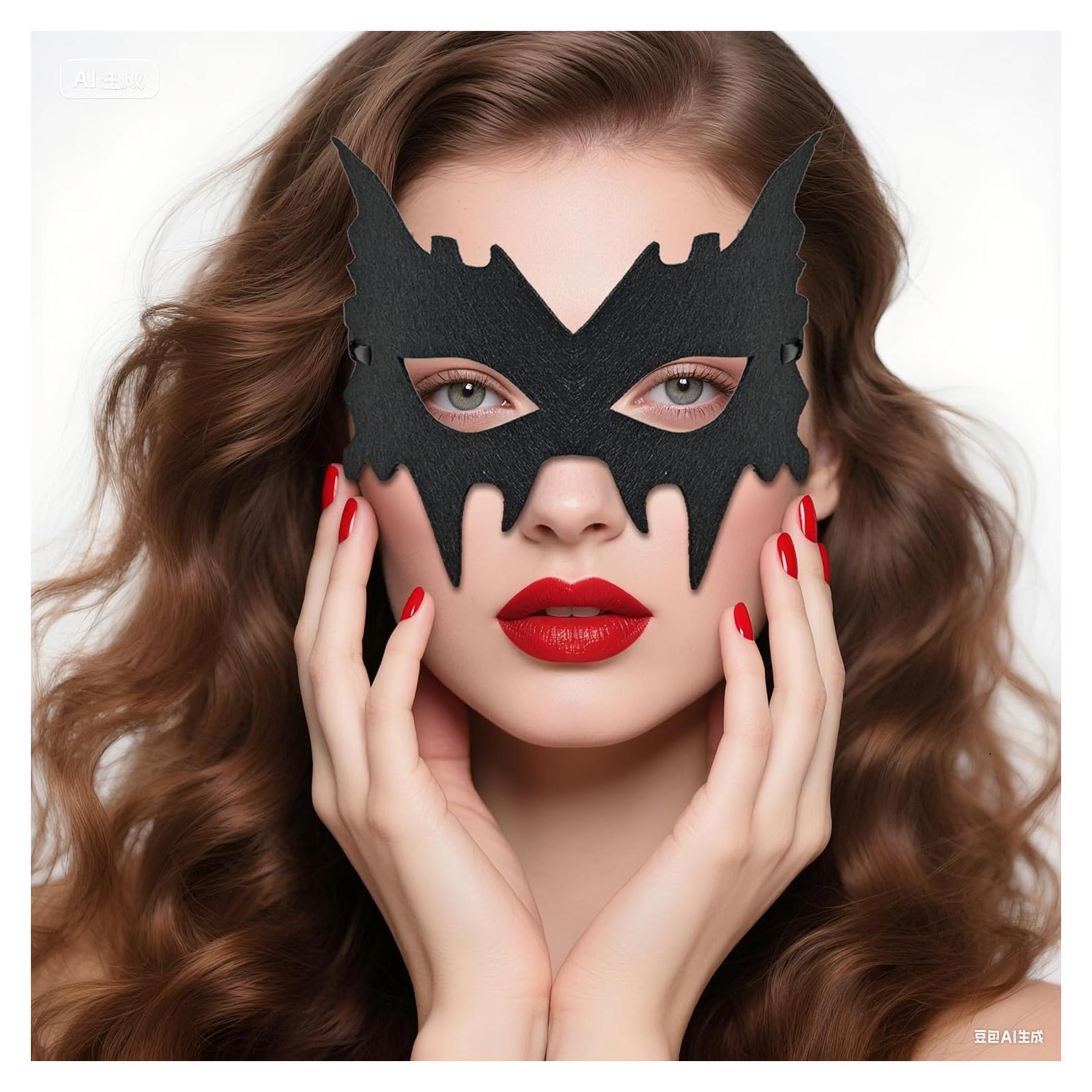 Máscara de Ojo de Murciélago Komotu para Disfraz Halloween