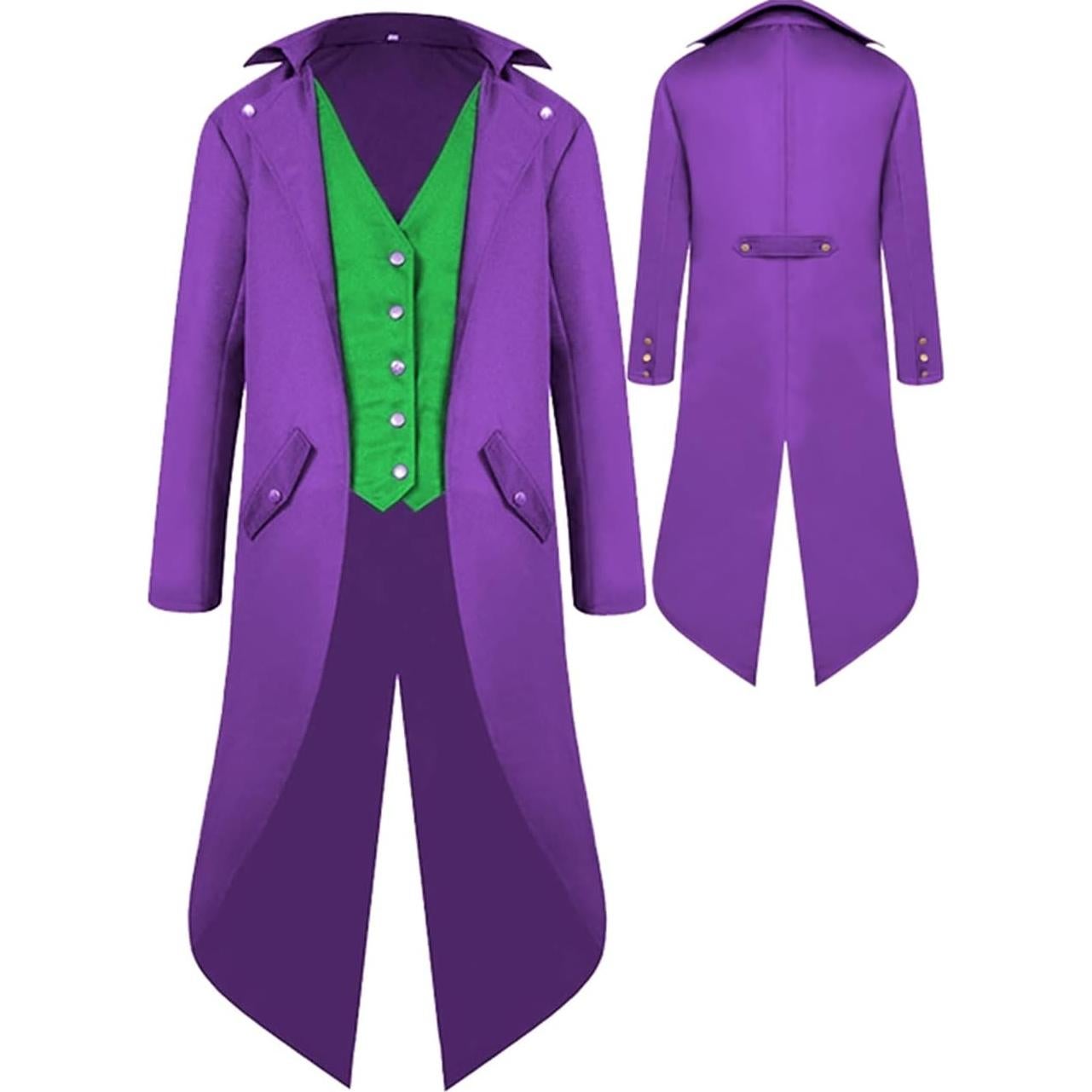 Chaqueta medieval para niños estilo steampunk, talla S-XL