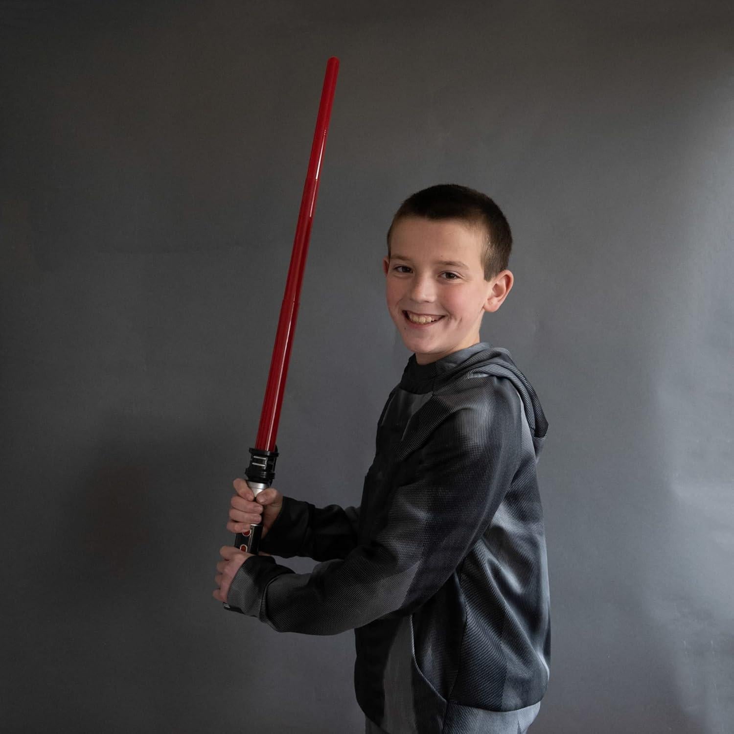 Sable Iluminado LED Rojo MewduMewdu Expandible con Sonido