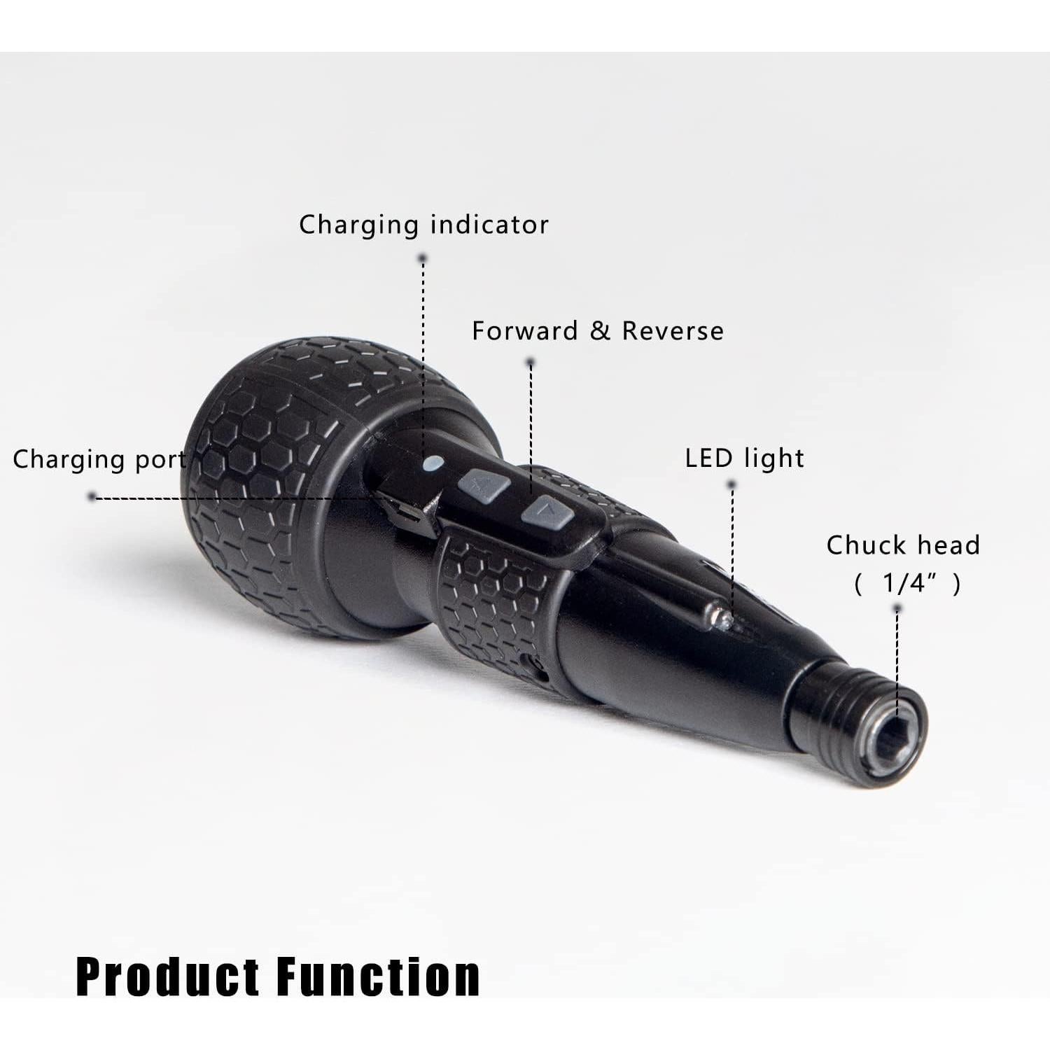 Destornillador eléctrico inalámbrico SHENHAOXU 3.6V portátil