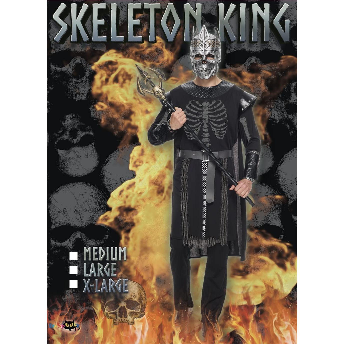 Disfraz de Rey Esqueleto Adulto EraSpooky - Halloween