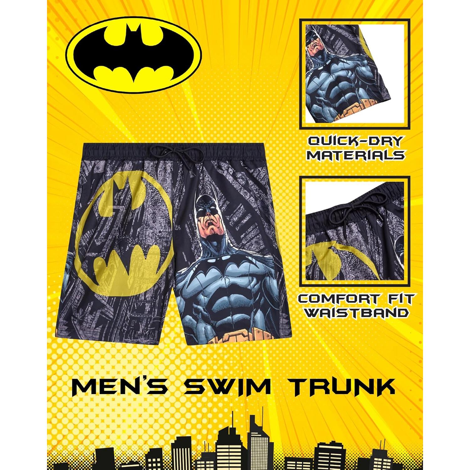 Shorts de Baño para Hombres COCO BRANDS - Batman XL