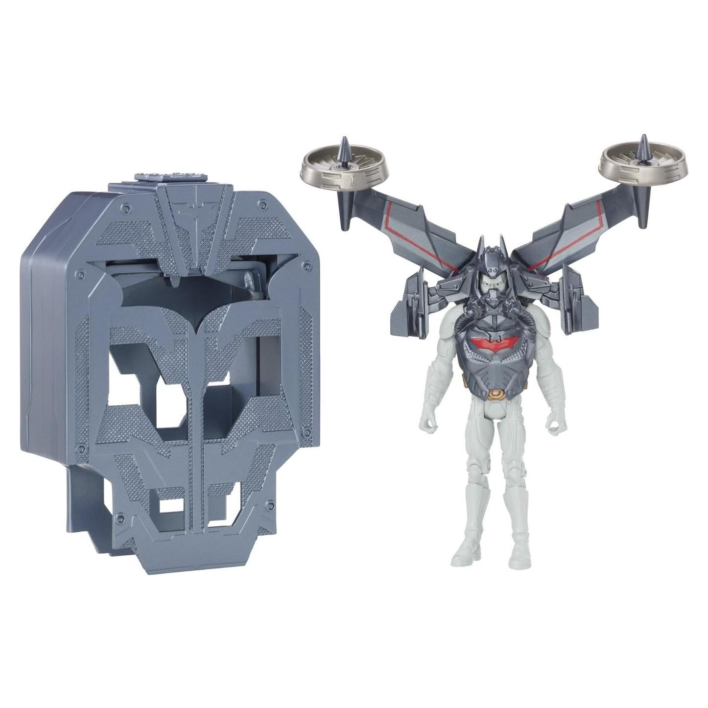 Figura Batman QuickTek Flight Strike Mattel 19.1x4.4x30.5cm