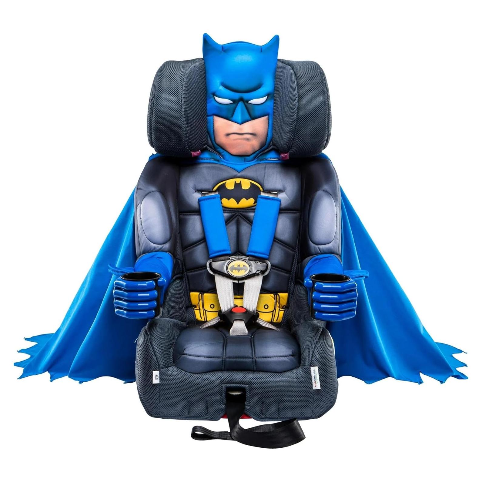Silla de Auto 2-en-1 KidsEmbrace Batman Azul | Arnés 5 Puntos
