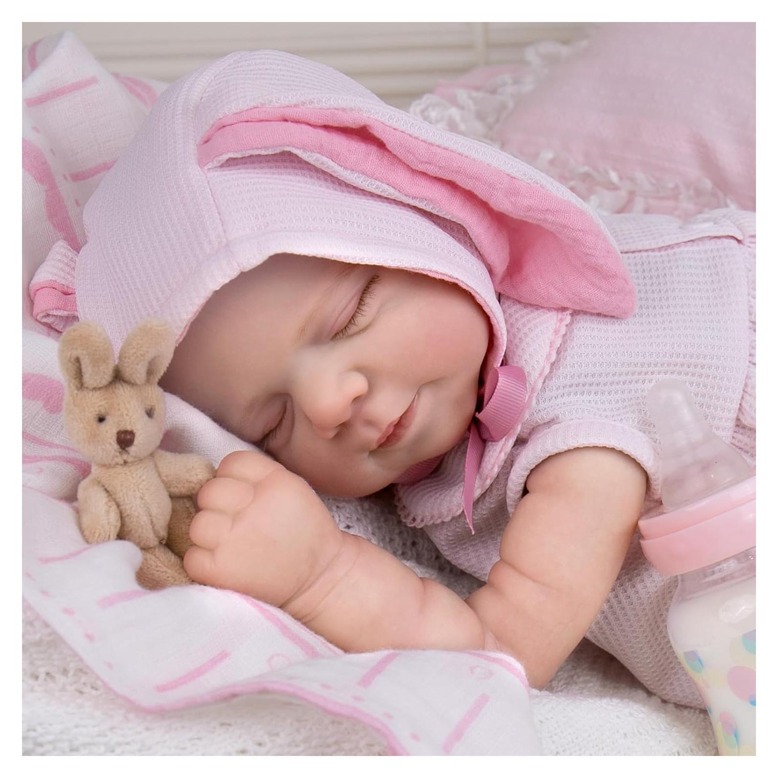 Muñeca Reborn Aori 20" (50.8 cm) Realista para Niñas 3+