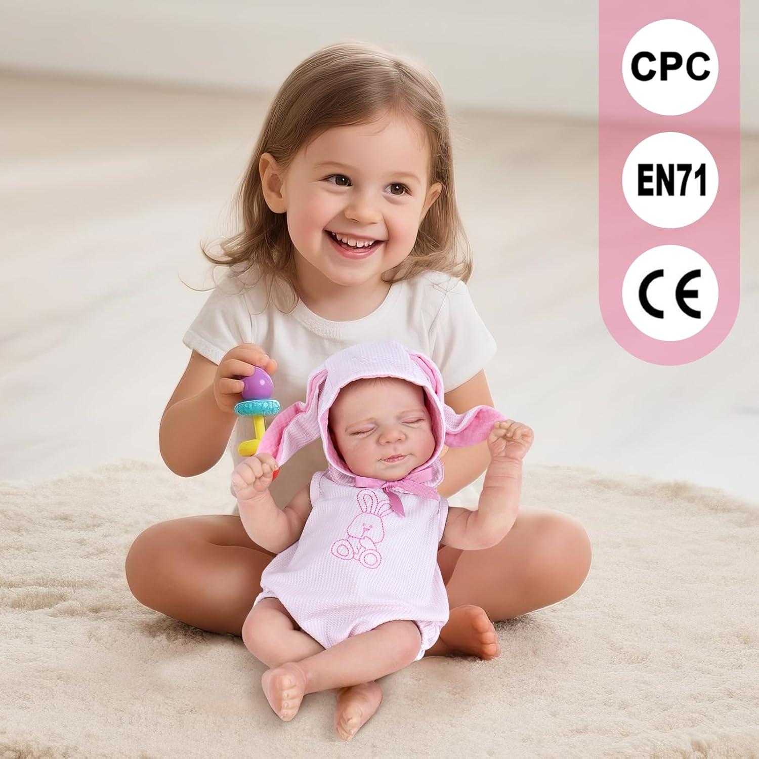 Muñeca Reborn Aori 20" (50.8 cm) Realista para Niñas 3+