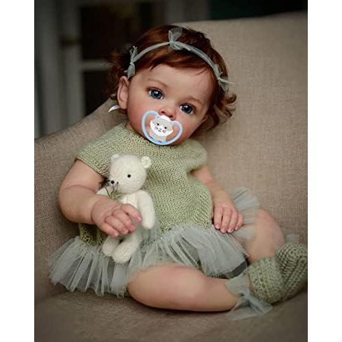 Muñeca Reborn Realista Angelbaby 60cm - Suave y Pesada