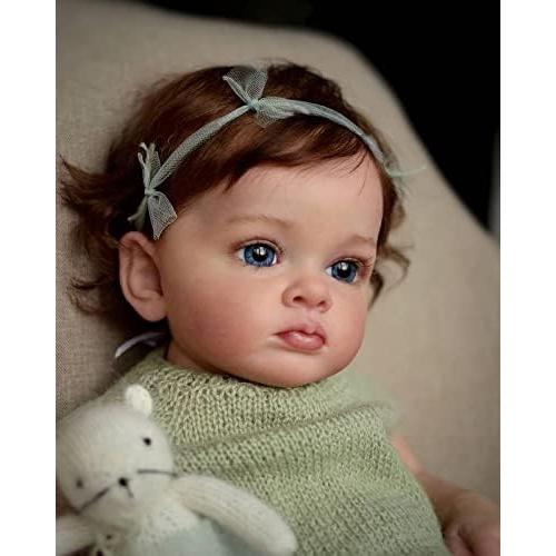 Muñeca Reborn Realista Angelbaby 60cm - Suave y Pesada