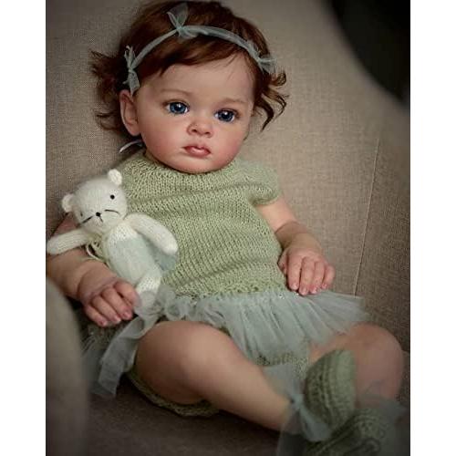 Muñeca Reborn Realista Angelbaby 60cm - Suave y Pesada