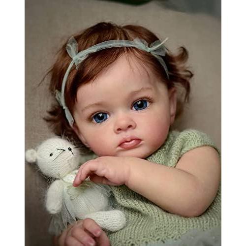 Muñeca Reborn Realista Angelbaby 60cm - Suave y Pesada
