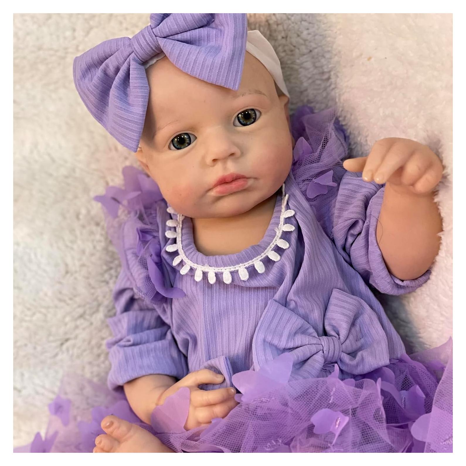 Muñeca Reborn de Silicona OtardDolls 45.72 cm Realista