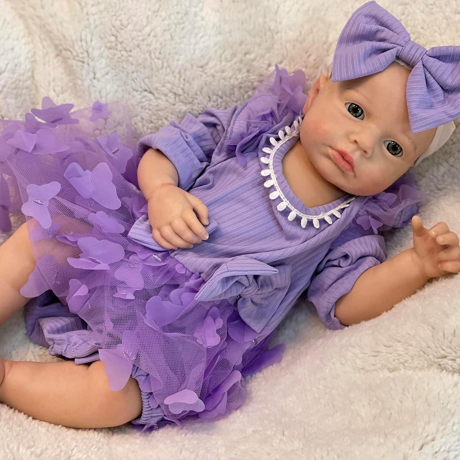 Muñeca Reborn de Silicona OtardDolls 45.72 cm Realista