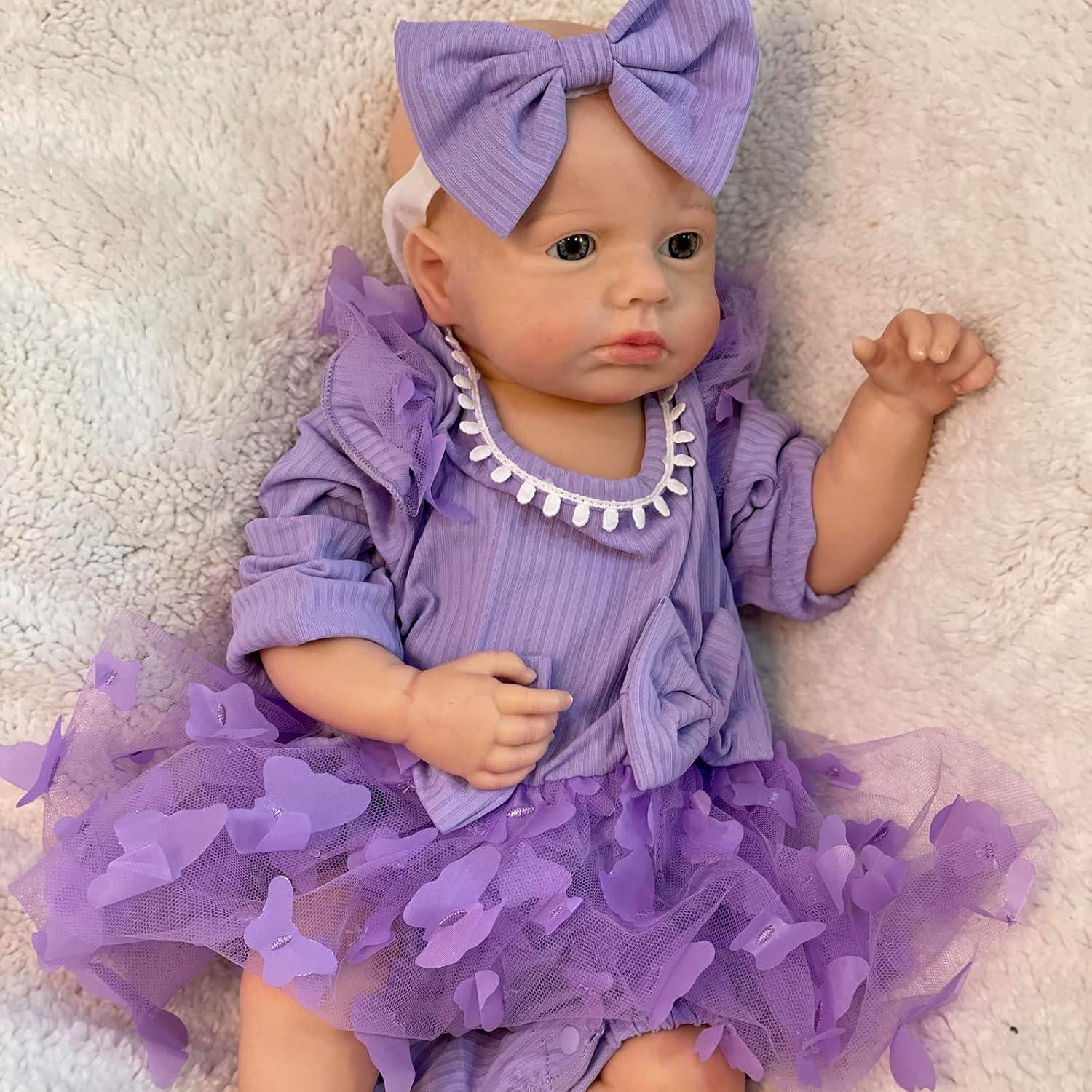 Muñeca Reborn de Silicona OtardDolls 45.72 cm Realista