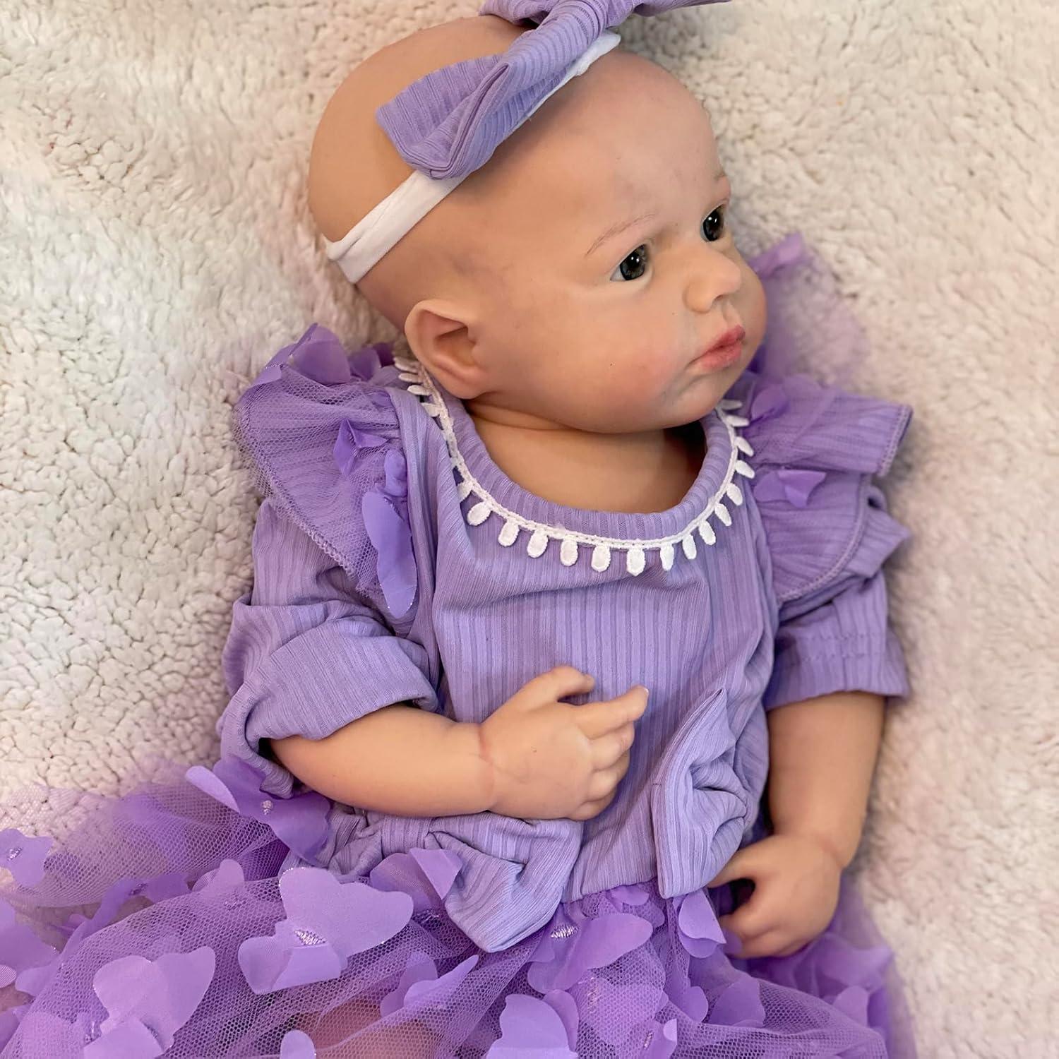 Muñeca Reborn de Silicona OtardDolls 45.72 cm Realista