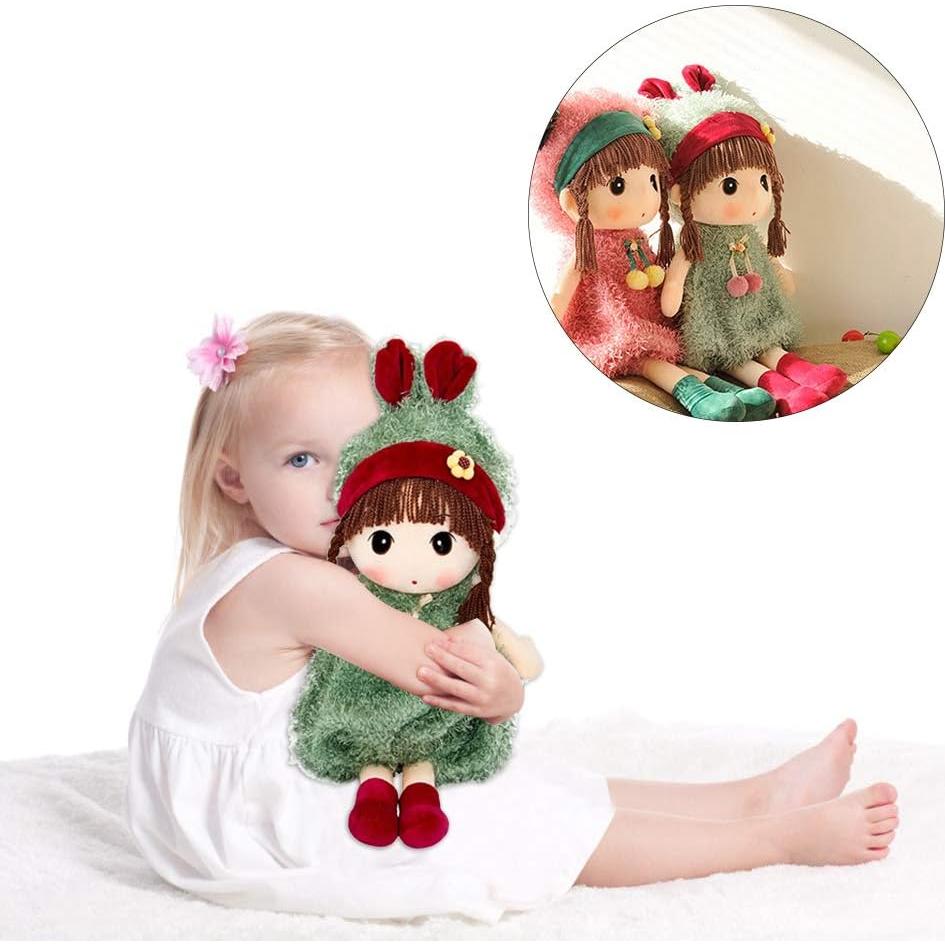 Muñeca de trapo ikasus 45 cm Suave para bebés y niñas