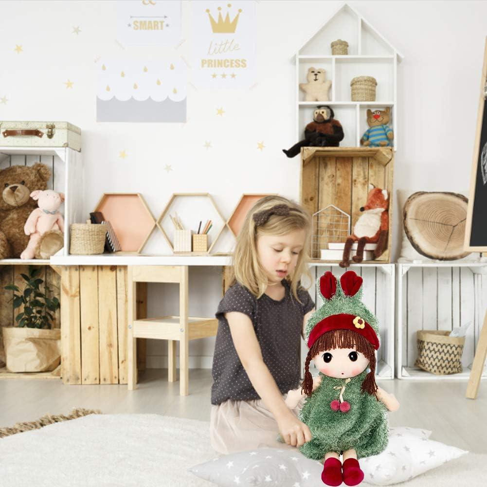 Muñeca de trapo ikasus 45 cm Suave para bebés y niñas