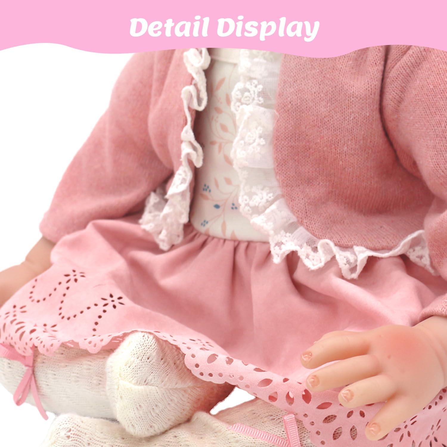 Ropa para Muñecas Reborn 20-22" 18INDC - 3 Conjuntos