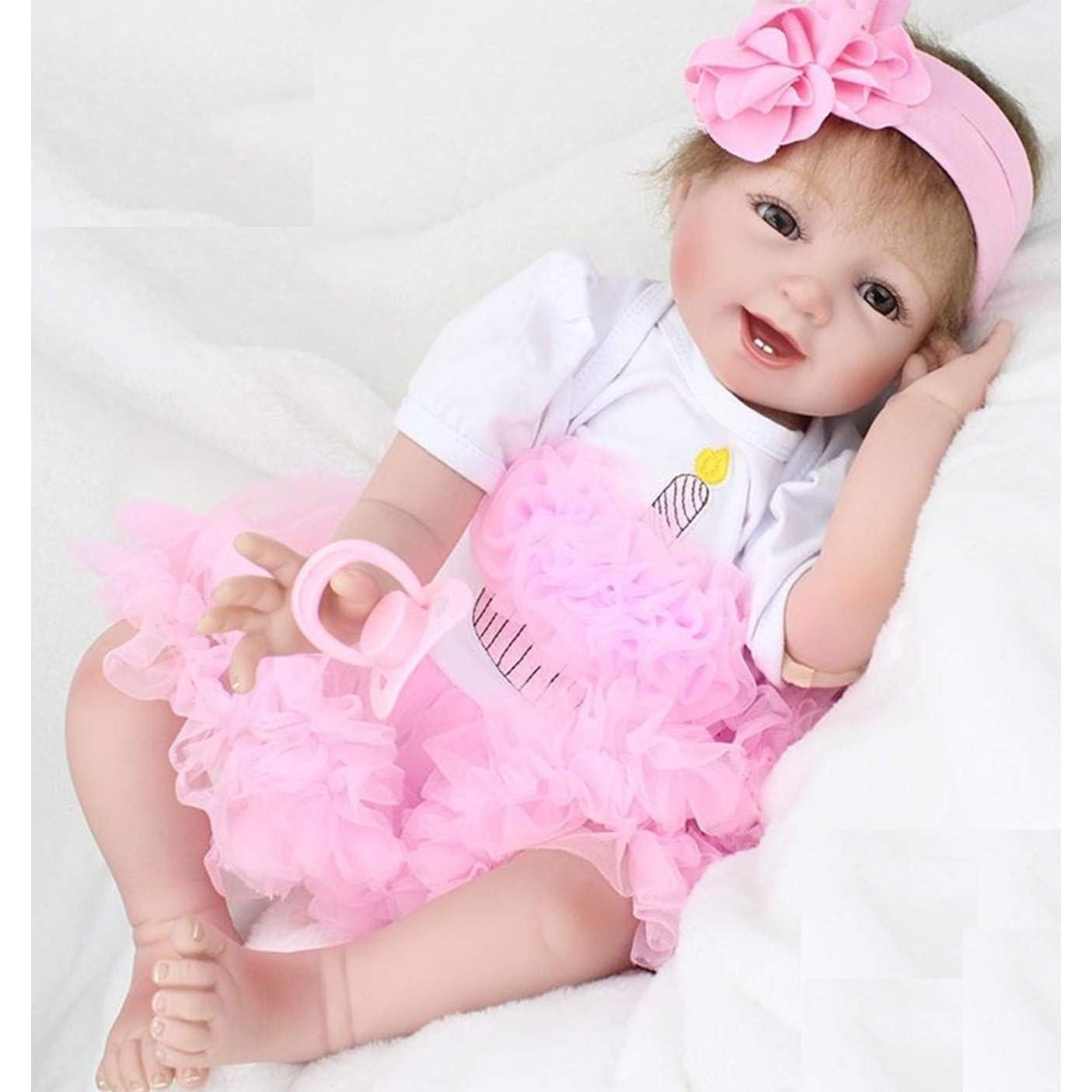 Ropa de Muñeca Reborn Tutu Hecha a Mano 20-23 Pulgadas