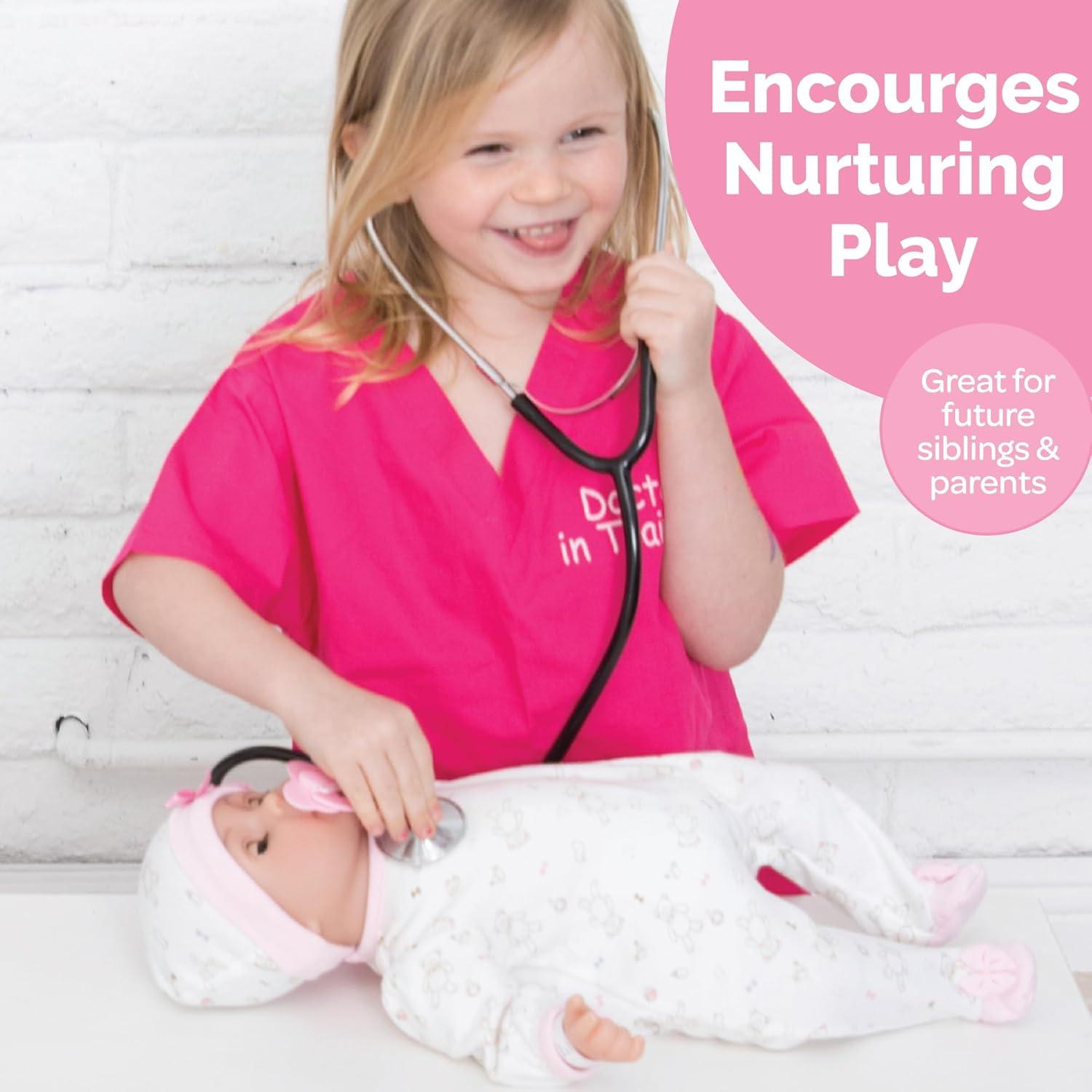 Muñeca Bebé Adora Hope 40.64 cm con Accesorios 9 Piezas