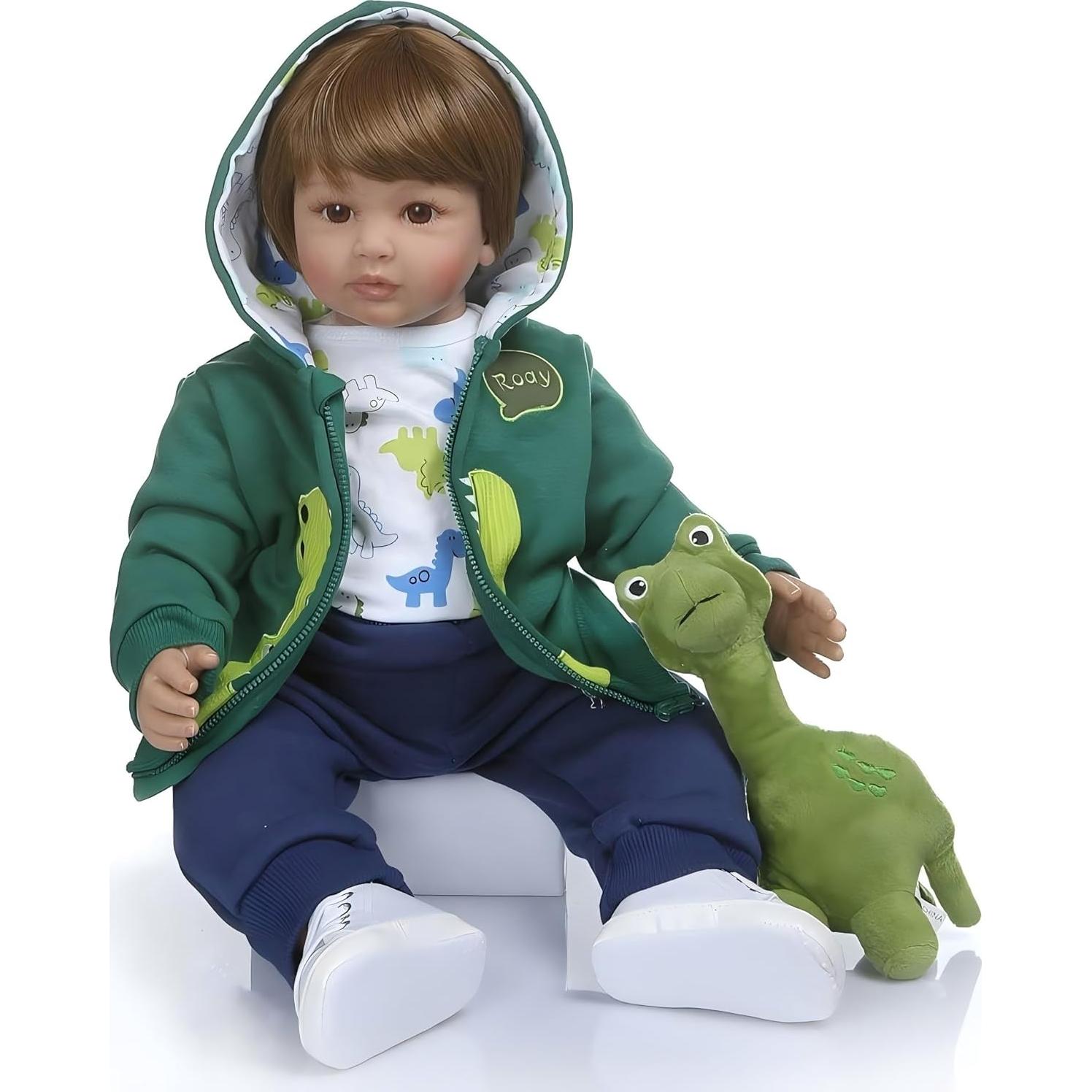 Muñeca Reborn iCradle 60cm Silicona Suave Hecha a Mano