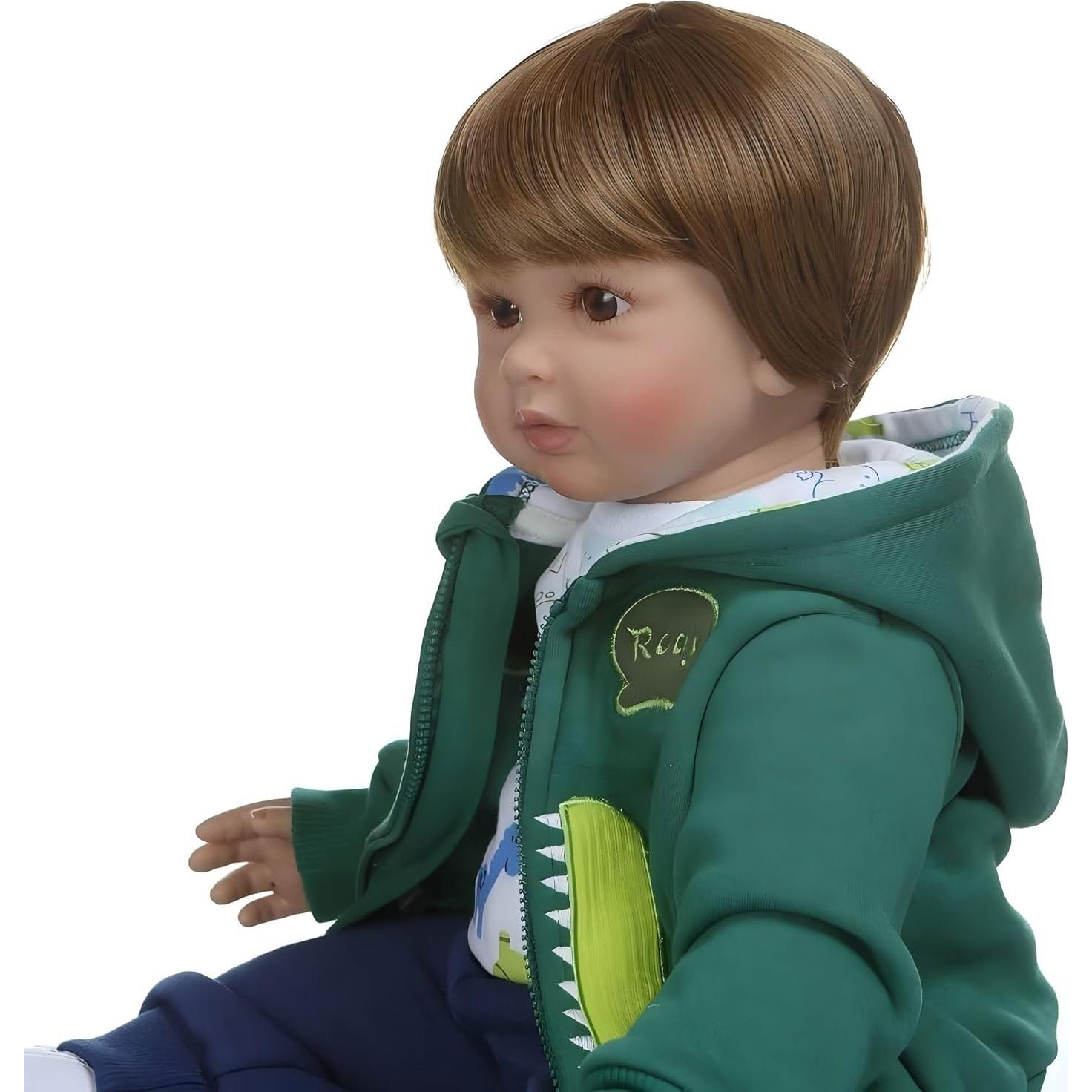 Muñeca Reborn iCradle 60cm Silicona Suave Hecha a Mano